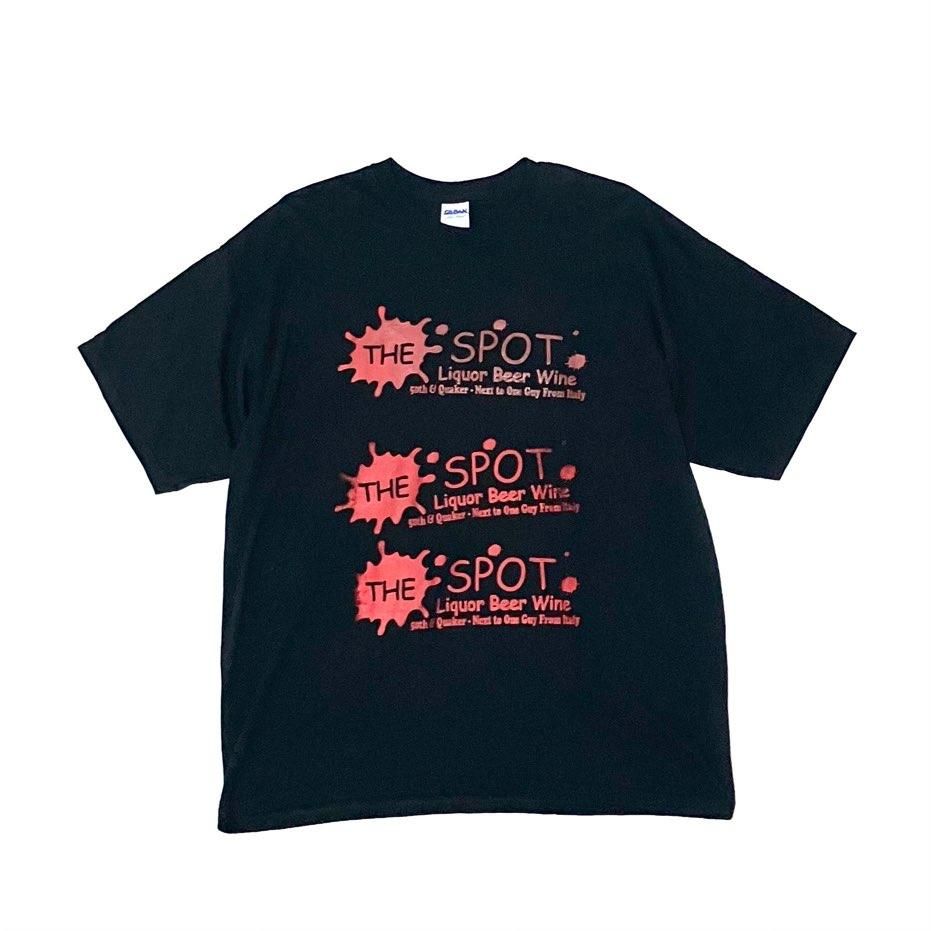 <div>ALCOHOL/LIQUOR</div>S/S  PRINT T-SHIRT<br>THE SPOT<br>BLK