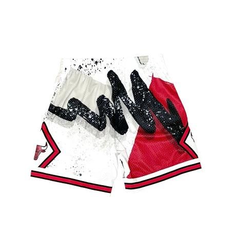 美品 ミッチェル＆ネス バスパン シカゴブルズ NBA シカゴ・ブルズ ショートパンツ/ショーツ スウィングマン