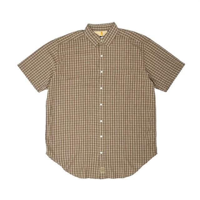<div>NAUTICA JEANS</div>DEADSTOCK<br>S/S CHECK SHIRT<br>OLIVE