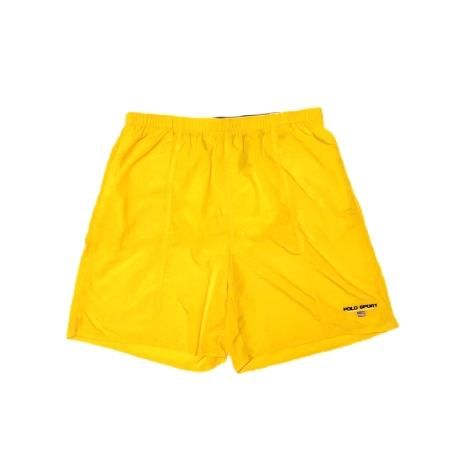 <div>POLO SPORT</div>DEADSTOCK<br>NYLON SHORTS<br>YEL