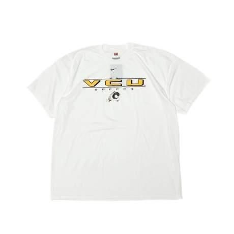 <div>Nike</div>DEADSTOCK<br>S/S PRINT T-SHIRT<br>VCU<br>WHITE x GOLD