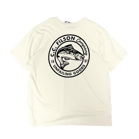 <div>FILSON</div>SS PRINT TEE<br>MADE IN U.S.A<br>NATURALXXXL