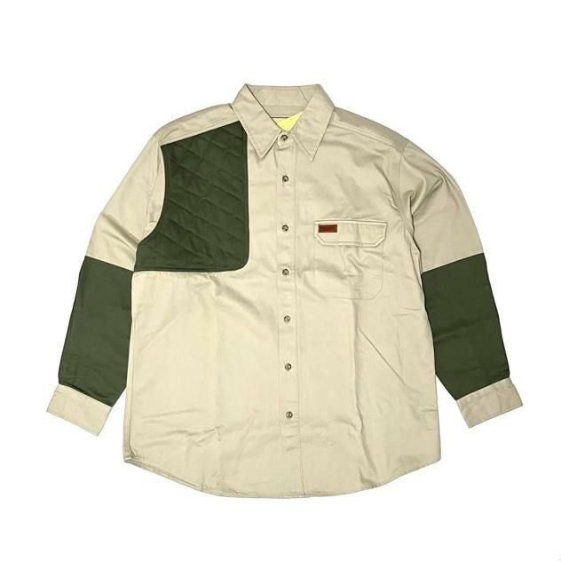 <div>WOOLRICH</div>DEADSTOCK<br>L/S HUNTING SHIRT<br>BEG