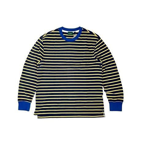 <div>J.CREW</div>CREW RUGBY SHIRT<br>BORDER<br>NVYxGRN