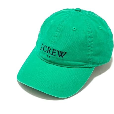 J.CREW/ジェイクルー/ロゴ刺繍/ダッド/コットン/キャップ