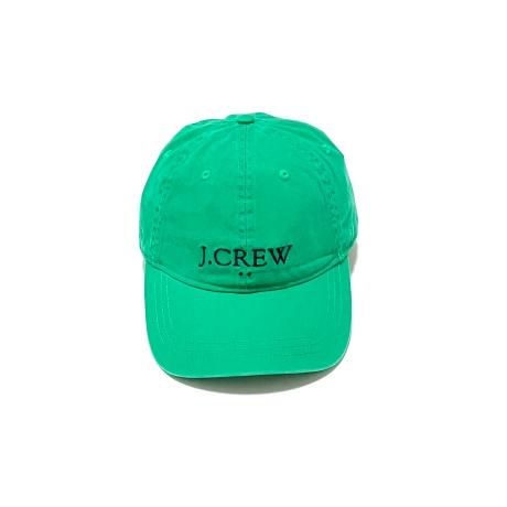<div>J.CREW</div>COTTON CAP<br>BASEBALL CAP<br>GREEN