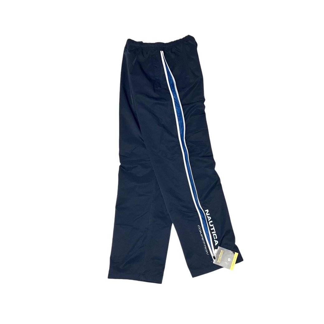 <div>NAUTICA Competition</div>NYLON TRACK PANTS<br>DEADSTOCK<br>NVYxGLD 