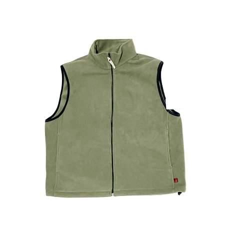 <div>WOOLRICH</div>FLEECE VEST<br>OLIVE