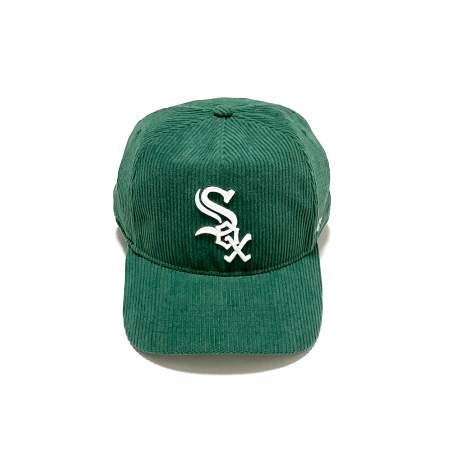 <div>47 BRAND</div>CORDUROY<br>SNAP BACK CAP<br>CHICAGOWHITE SOX<br>HITCH<br>GREEN