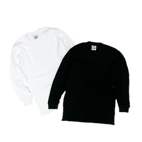 <div>PRO CLUB</div>HEAVY WEIGHT<br>L/S THERMAL TEE<br>WHT,BLK