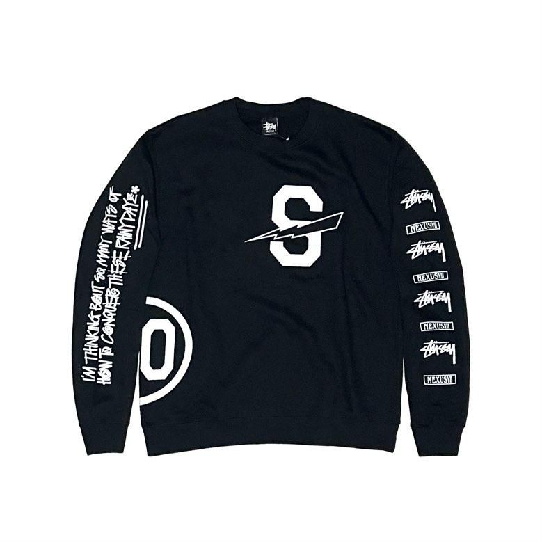 STUSSY/ステューシー/プリント/スウェット/デッドストック