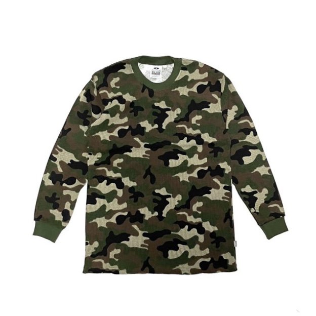 <div>PRO CLUB</div>HEAVY WEIGHT<br>L/S THERMAL TEE<br>CAMO