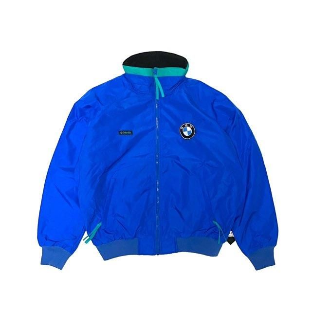 <div>COLUMBIA</div>DEADSTOCK<br>NYLON JACKET<br>BMW<br>BLUE
