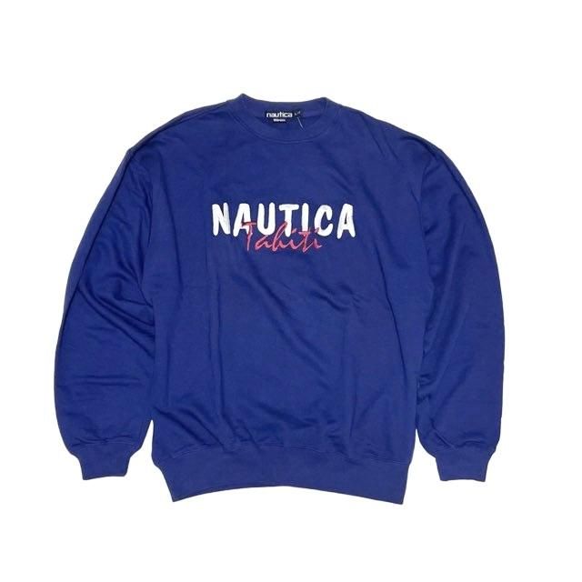 <div>NAUTICA</div>90sDEADSTOCK<br>CREW SWEAT<br>BLU