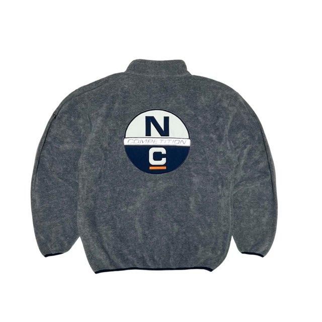 <div>NAUTICA Competition</div>90sDEADSTOCK<br>HALF ZIP FLEECE<br>GRY