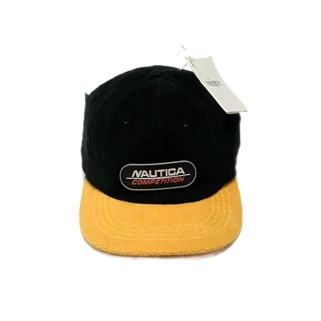 <div>NAUTICA</div>COMPETITION<br>DEADSTOCK<br>FLEECE 6 PANEL CAP<br>BLKxYEL