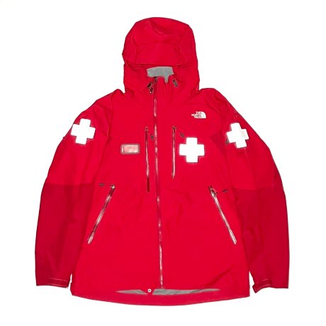 <div>THE NORTH FACE</div>Gore-Tex ProShell<br>NYLON MOUNTAIN PARKA<br>RED