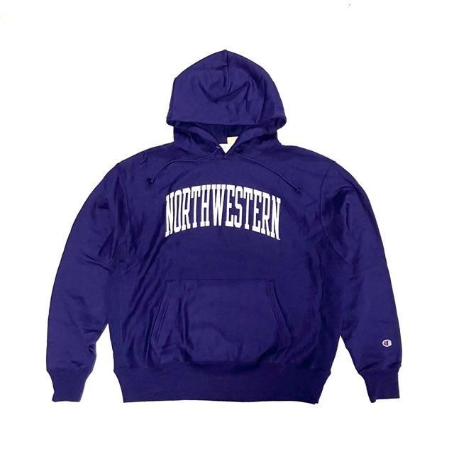 <div>Champion</div>REVERSE WEAVE<br>SWEAT PARKA <br>NORTH WESTERN<br>PURPLE