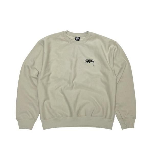 <div>STUSSY</div>L/S CREW SWEAT<br>SAND