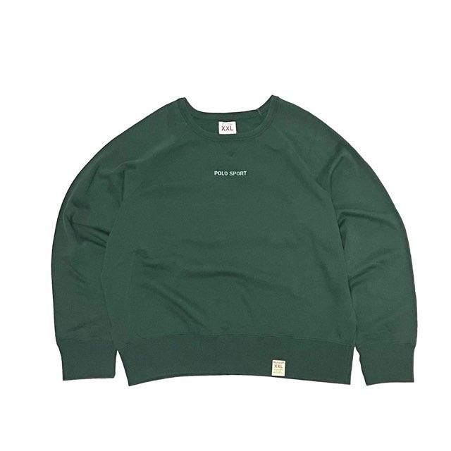 <div>POLO SPORT</div>DEAD STOCK<br>CREW NECK SWEAT<br>GRN