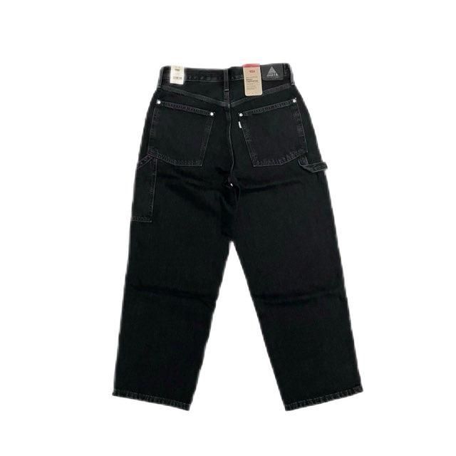 だんご【1556】美品デッドストックLevi's 550ブラックデニムバギ Levi's 90s USA製 Levi'sリーバイス 550 ブラック デニムパンツ