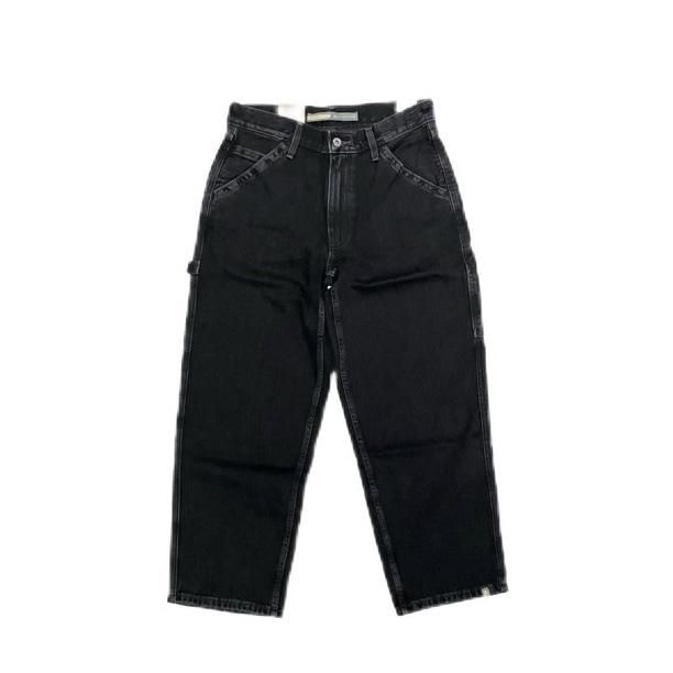 <div>Levi's</div>SILVERTAB<br>BAGGY CARPENTER<br>DENIM PANTS<br>BLACK WASH