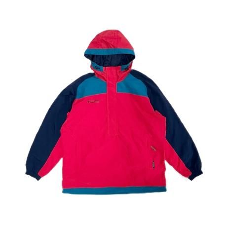 <div>COLUMBIA</div>DEADSTOCK<br>NYLON ANORAK<br>RED x BLU x NVY