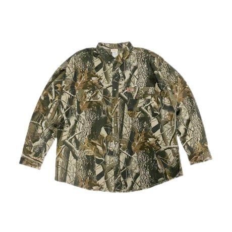 <div>WOOLRICH</div>DEADSTOCK<br>COTTON L/S SHIRT<br>REALTREE