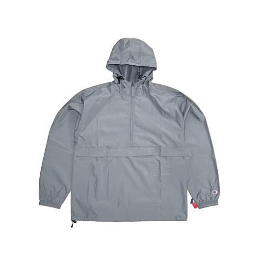 <div>Champion</div>PACKABLE<br>NYLON ANORAK<br>DARK.GREY