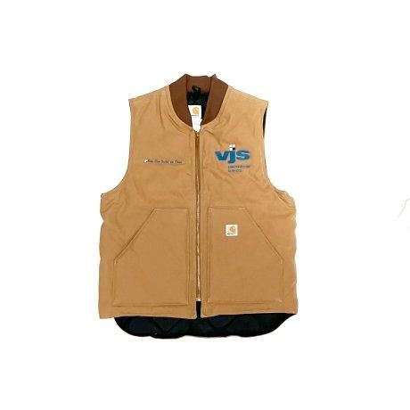 <div>CARHARTT</div>DUCK ACTIVE VEST<br>BROWN<br>COMPANY LOGO