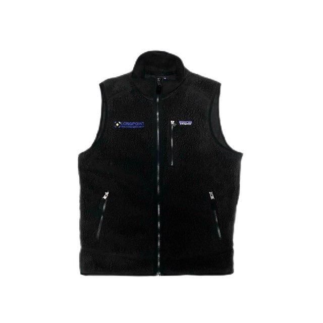 <div>Patagonia</div>RETRO PILE VEST<br>COMPANY LOGO<br>BLACK