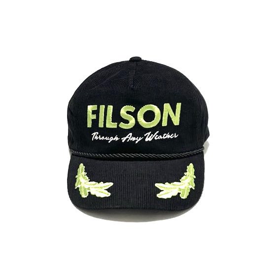 <div>FILSON</div>CORDUROY CAP<br>BLACK