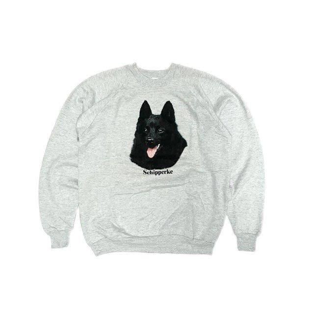 <div>AMERICAN ESKIMO</div>90s DEADSTOCK<br>CREW SWEAT<br>DOG<br>MADE IN USA<br>GRY
