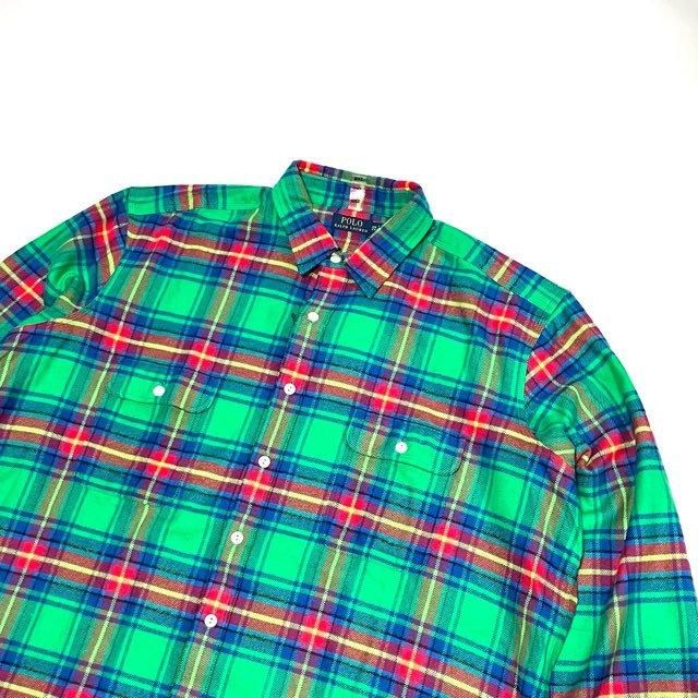 PoloRalphLauren /ポロラルフローレン/チェックシャツ/2XB/2XBIG