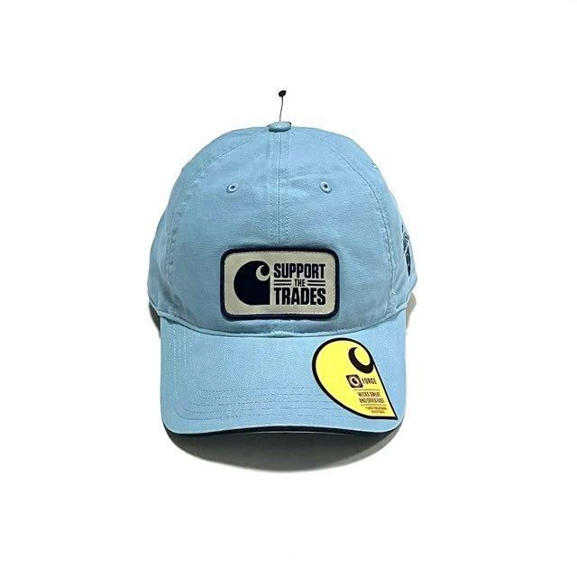 <div> CARHARTT</div>DAD CAP<br>SKILLs USA<br>SUPPORT THE TRADES<br>L.BLUE