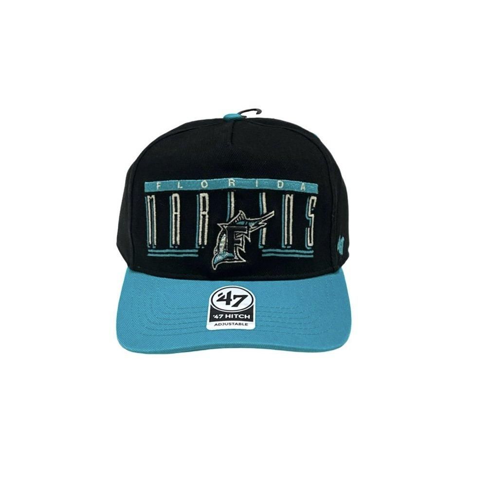 <div>47 BRAND</div>SNAP BACK CAP<br>MIAMI MARLINS<br>HITCH<br>T.BLUBLK