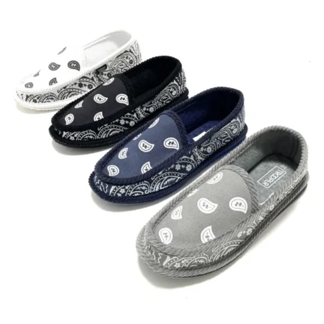 <div>TROOPER AMERICA</div>ROOM SHOES<br>SLIP ON<br>PAISLEY