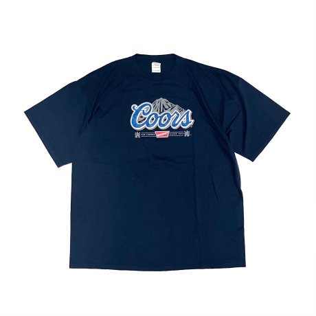 <div>COORS</div>OFFICIAL<br>S/S PRINT T-SHIRT<br>STAFF<br>Deadstock<br>NAVY
