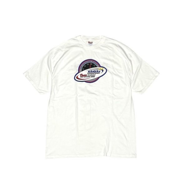 <div>COORS</div>OFFICIAL<br>2001's Deadstock<br>S/S PRINT T-SHIRT<br>KANSAS SPEED WAY<br>WHT

