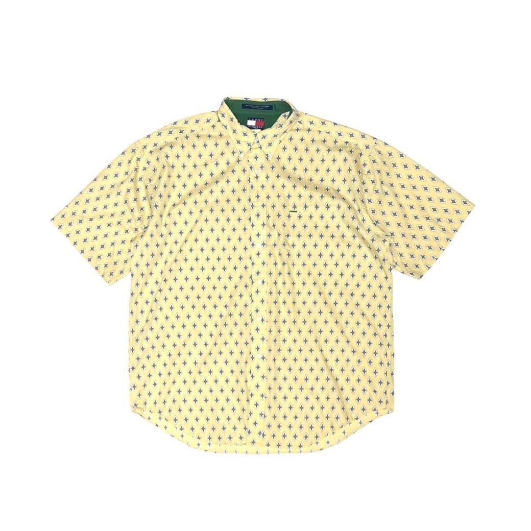 <div>TOMMY HILFIGER</div>DEADSTOCK<br>COTTON S/S SHIRT<br>MONO<br>L.YEL
