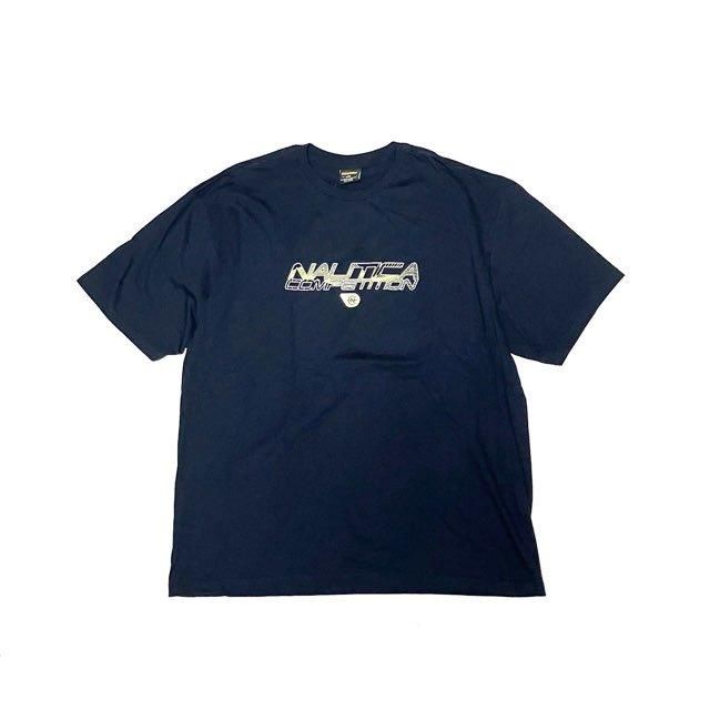 <div>NAUTICA COMPETITION </div>DEADSTOCK<br>S/S PRINT T-SHIRT<br>NAVY