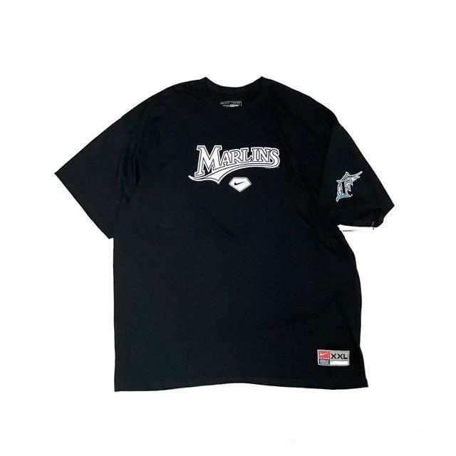 <div>Nike</div>2006'sDEADSTOCK<br>S/S T-SHIRT<br>MIAMI MARLINS<br>BLK