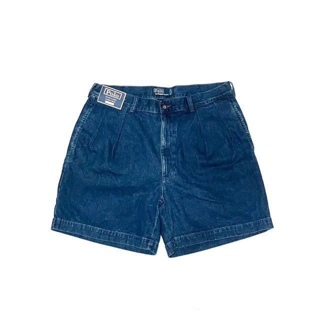 <div>Polo Ralph Lauren</div>DEADSTOCK<br>DENIM CHINIO SHORTS<br>TYLER SHORTS<br>INDIGO