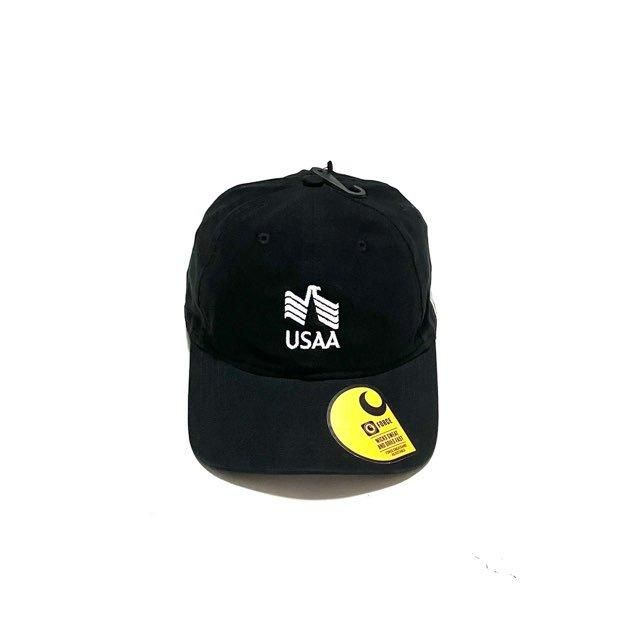 <div> CARHARTT</div>COTTON DAD CAP<br>US COMPANY LOGO<br>BLACK