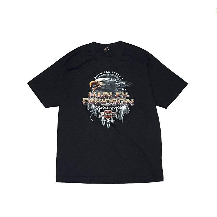 <div>HARLEY DAVIDSON</div>S/S PRINT T-SHIRT<br>BLACK