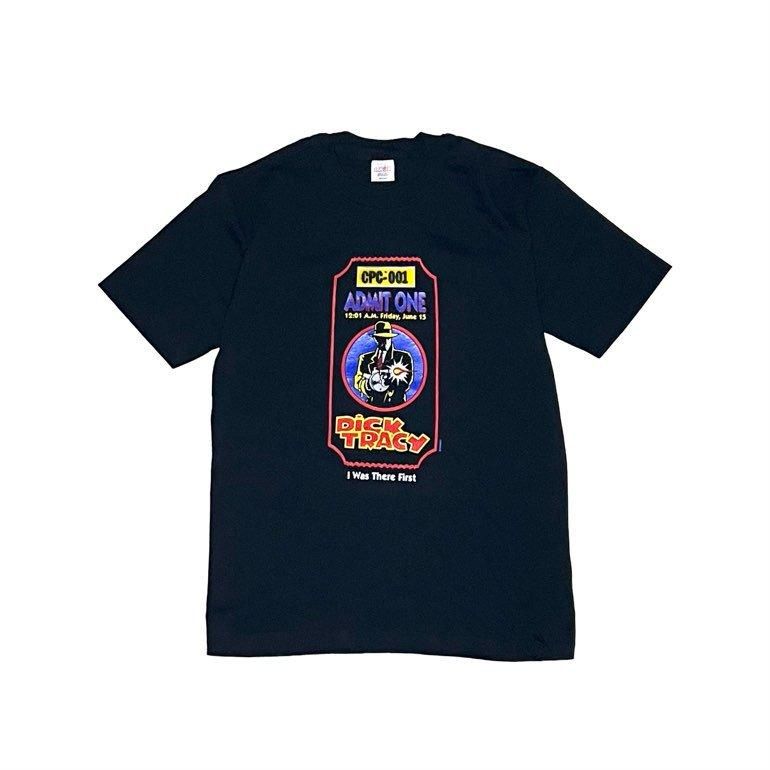 <div>DICK TRACY</div>DEAD STOCK<br>OFFICIAL<br>S/S PRINT T-SHIRT<br>MADE IN U.S.A<br>BLACK