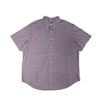 <div>Polo Ralph Lauren </div>S/S CHECK SHIRT<br>NVYRED