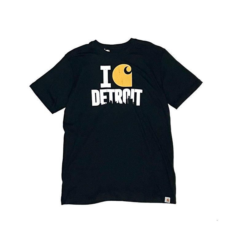 <div>CARHARTT</div>S/S PRINT T-SHIRT<br>RELAXED FIT<br>DETROIT<br>BLACK
