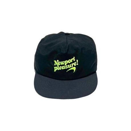 <div>NEW PORT</div>90sDEADSTOCK <br>NYLON CAP<br>BLACK