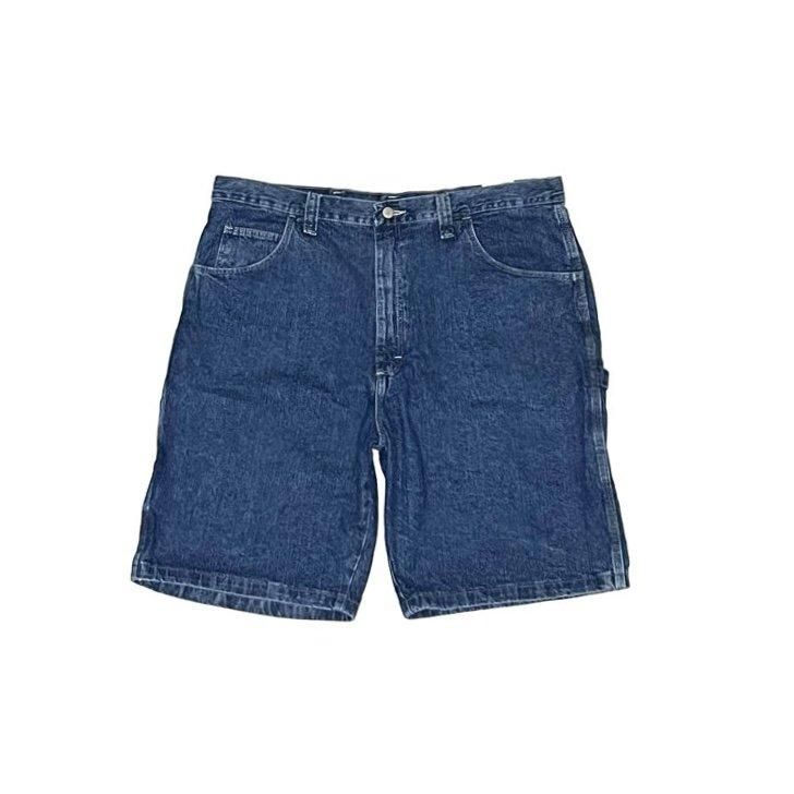 <div>WRANGLER</div>DENIM PAINTER SHORTS<br>INDIGO